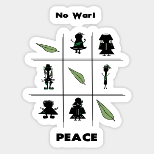 Universal Peace Sticker